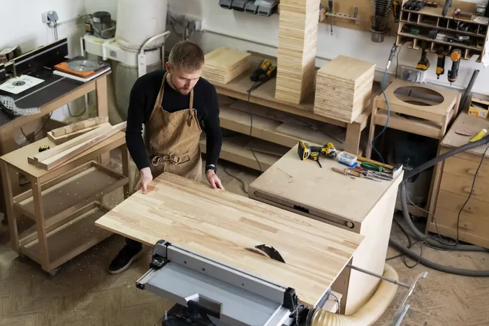 High-end kitchen design with handcrafted wood cabinetry by Cabo woodworker